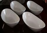 Over and Back - Sides: 4 pc. Porcelain Bowl Set