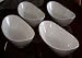Over and Back - Sides: 4 pc. Porcelain Bowl Set