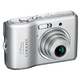 Nikon Coolpix L18 Digital Camera - Silver (8.0MP, 3x Optical Zoom) 3.0" LCD