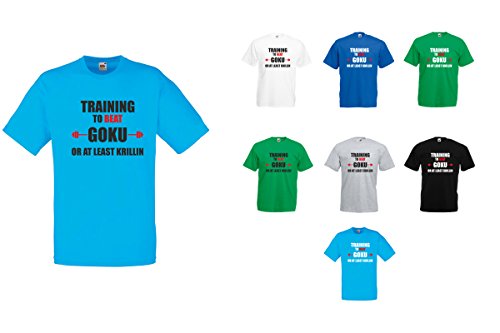 Training To Beat At Least Krillin, Mens Printed T-Shirt