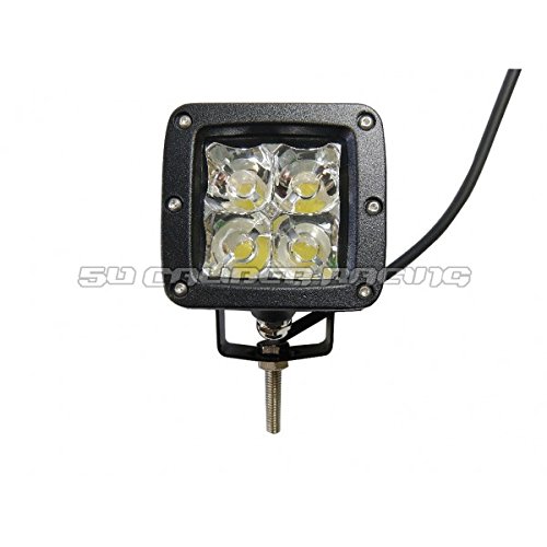 2″ LED Light Bar w/ Colored Plates UTV ATV Polaris RZR XP1000 Off Road Car Truck