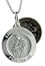 Sterling Silver St. Anthony Medal 11/16 (18mm) Round.