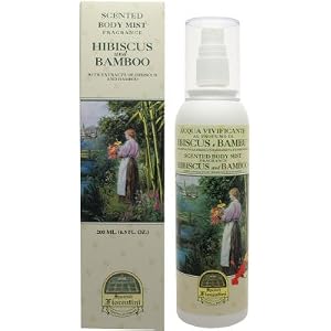 Hibiscus and Bamboo with Extracts of Hibiscus and Bamboo by Speziali Fiorentini 6.5 oz Scented Body Mist