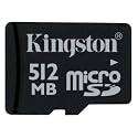 Kingston 512 MB microSD Memory Card ( SDC/512 )