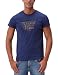 Calvin Klein Jeans Herren Shirt/ T-Shirt CMP49N JY600, Gr. 50 (XL), Blau (773)