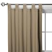 Casual Home Tab Top Window Panel Pair - Beach House Tan (42x84")