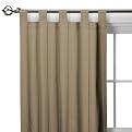 Casual Home Tab-Top Window Panel Pair - Beachhouse Tan
