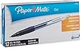 Paper Mate 1753365 Retractable Gel Pen, Bold Point, Black, 12-Pack