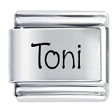 Name Toni Italian Charms Bracelet Link