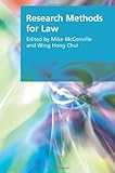 Research Methods for Law (Research Methods for the Arts and the Humanities)