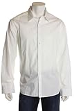 WILLIAM RAST Men's Basic White Dress Shirt, X-Large