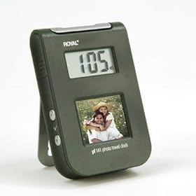 Royal 39103T PF141 Digital Travel Clock and Photo Frame