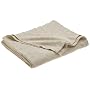 Martex Diamond Weave Cotton Full/Queen Blanket, Natural