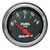 Auto Meter 2514 Traditional Chrome Electric Fuel Level Gauge
