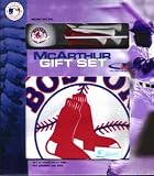 The Boston Red Sox Baseball Team Golf Towel, Ball, Tee Gift Pack