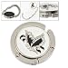 Rhinestone Accent Black Butterfly Foldable Purse Hook Handbag Table Hanger