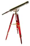 Zhumell 80mm Commodore Brass Telescope