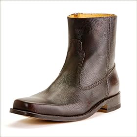FRYE 87115 EMMETT INS ZIP VBO DARK BROWN by FRYE