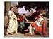 Horace, Virgil and Varius at the House of Maecenas Art Giclee Poster Print by Charles Francois Jalabert, 12x9