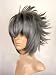 Anime Cosplay Wig Final Fantasy short grey cosplay Wig JF010147