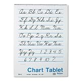 Chart Tablets, Unruled, 24 x 32, White, 25 Sheets/Pad