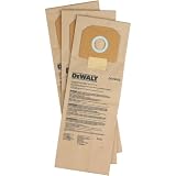 DEWALT D279052 Paper Filter Bag for D27905 Dust Extractor, 3-Pack