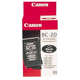 Canon BC-20 Black Ink Cartridge Twin Pack