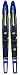 Sporting Goods : O'Brien Traditional Combo Water Skis with 475 Binding (68-inch)