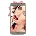 Galaxy Note 5 Case - Mavis's Diary 3D Handmade Bling Crytal Lovely Pink Bow Shiny Heart Rhinestone Keys Flowers Design with Sparkle Diamond Pearls Clear Case Hard Cover for Samsung Galaxy Note 5 N9200