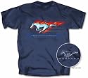 Ford Mustang Flamin' Horse T-shirt, XL