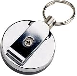 Heavy Duty Retractable Reel Badge Id Holder Belt Clip