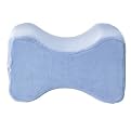 Contour Memory Foam Leg Pillow- Blue