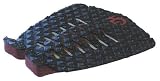 H2O Surfboard Traction - Team Designed SDx Single Diamond Profile. Black / Red