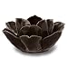 HomArt Lotus Tea Light Holder, Brown