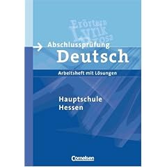 Abschlusspr�fung Deutsch - Hauptschule Hessen: 9. Schuljahr - Arbeitsheft mit L�sungen