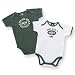NFL Jets Infant Two Pack Solid Bodysuits, 18 Months