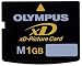 Electronics : Olympus 1GB Type M XD Card with panorama function and Exclusive 6 way jewel case bundle (case holds one of  XD,CF,SD,MMC, Memory stick, or SM)