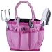 Bond 6930 Pink 5 Piece Garden Tool Bag Gift Set