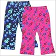 Infant Girls Printed Cotton/Lycra Boot Cut Legging