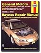 Haynes Repair Manual General Motors: Buick Regal (88-02) Chevrolet Lumina(90-94) Olds Cutlass Supreme (88-96) and Pontiac Grand Prix (88 - 99)