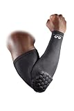 McDavid HexPad Power Shooter Arm Sleeve, One Each Fits either Arm (Black, Small)