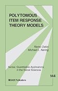 Polytomous Item Response Theory Models (Quantitative Applications in the Social Sciences)