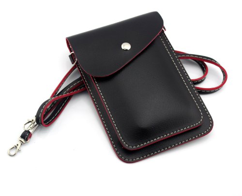 Big dragonfly universal pu leather two layers mobile ph…