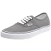 Vans Men's VANS AUTHENTIC SKATE SHOES 12 (PEWTER/BLACK)