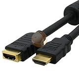 15ft Premium HDMI 1.3 Extension Cable (M / F) fits Sony PS3