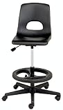 Capitol Seating Company Millennium Series Adjustable Lab Stool w/ Foot Ring ....