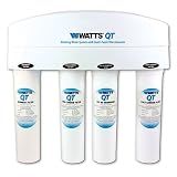 Watts WQT4RO11-50MT Quick Twist Reverse Osmosis System with Cartridge and 3.2 Gallon Metal Tank