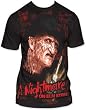 A Nightmare on Elm Street Writing on the Wall Men's Black Subway T-shirt