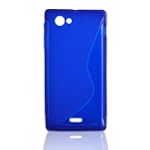 Muvit Coque Minigel Souple BLEU pour...