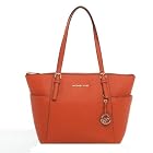 Michael Kors Jet Set Item EW TZ Tote Tangerine Saffiano Leather
